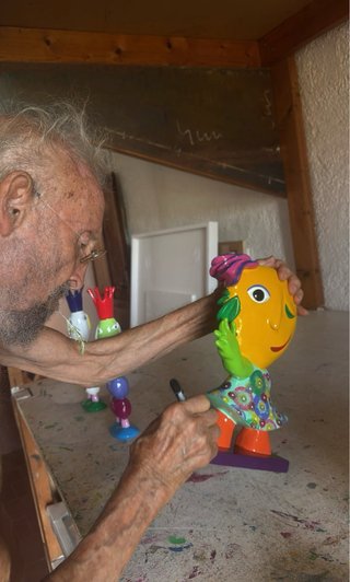 Escultura Ripollés Multicolor