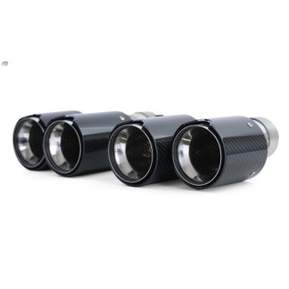 COLAS DE ESCAPE DOBLE EM CARBONO LOOK M