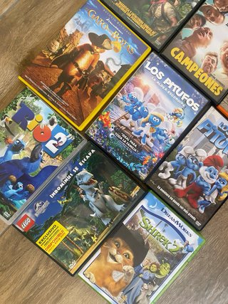 Lote 14 Películas DVD Animadas y Familia