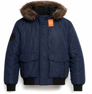 Superdry Parka Montaña Hombre 2XL Nuevo
