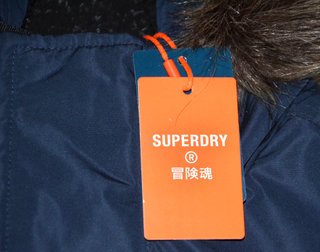 Superdry Parka Montaña Hombre 2XL Nuevo