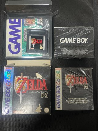 Zelda Link's Awakening DX Game Boy Color Completo