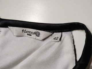 VESTIDO FÓRMULA JOVEN, talla 42
