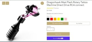 Maquina Tatuar DragonHawk