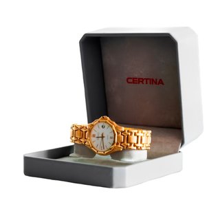 Reloj Certina Oro Blanco