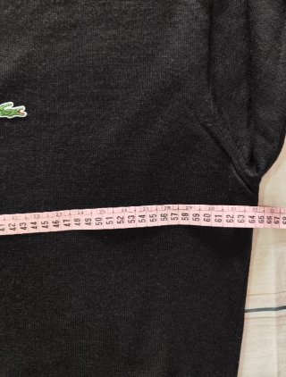 Jersey Lacoste Cuello V Hombre Talla XXL