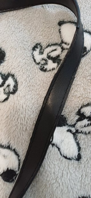Bolso bandolera Misako negro acolchado