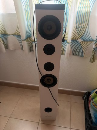 Torre de Sonido Energy Sistem Blanca