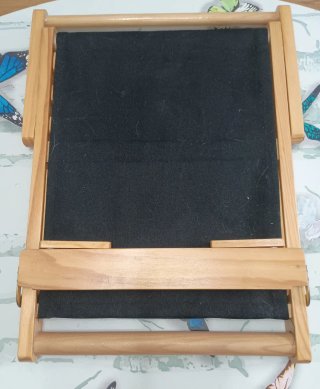 Atril de lectura de madera