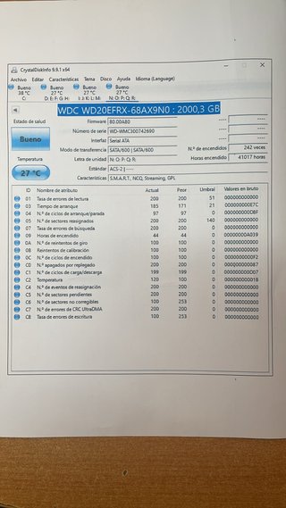 2x WD Red 2TB NAS CMR RAID