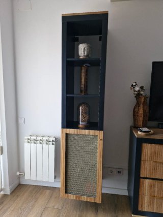 Mueble de comedor tipo industrial
