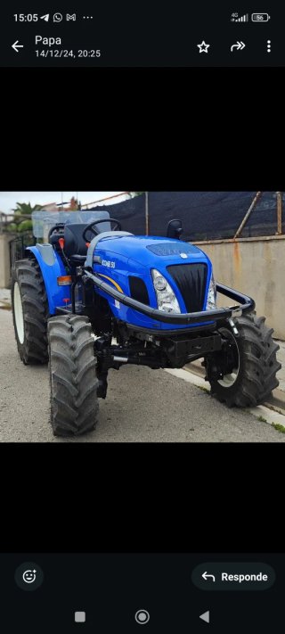 Tractor New Holland Boomer 50 Seminuevo