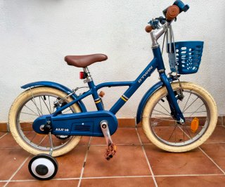 Bicicleta Infantil Btwin 16 Azul