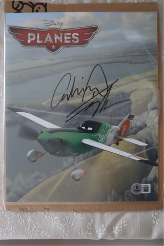 Quadro Planes Disney autografato