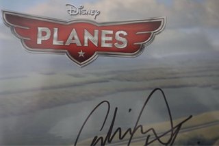 Quadro Planes Disney autografato