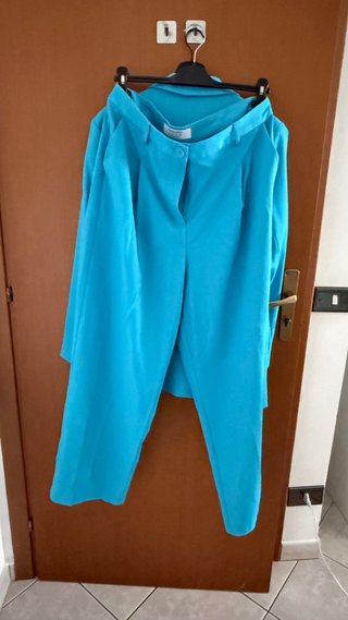 Tailleur Primark Blu Elettrico Taglia L