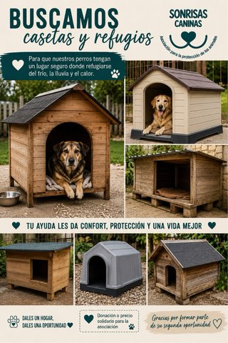 Ayúdanos a darles refugio