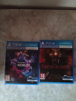 PS4 pro con Gafas VR y 2 Juegos