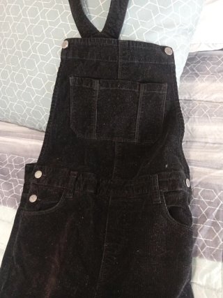 Peto negro de pana