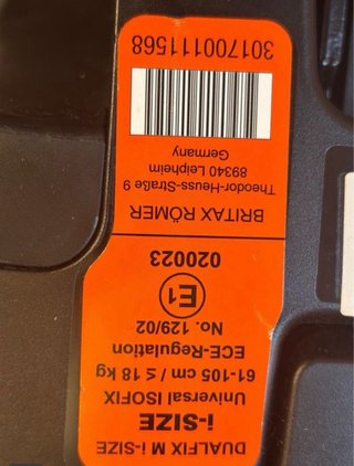 Britax Römer Dualfix i-Size Silla Coche