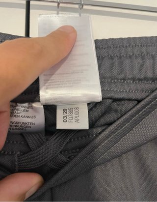 Chándal Real Madrid Adidas Gris Talla L