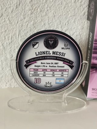 Coleccionable Lionel Messi 10 MLS Signables