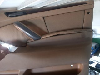 Bmw x5 2002 e53  4 paneles de puertas  beig,madera