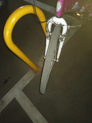 Bicicleta infantil rosa