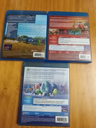 Películas Blu-ray Disney Bichos, Ralph, Monstruos