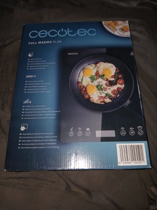 Cecotec Full Magma Slim Placa Inducción