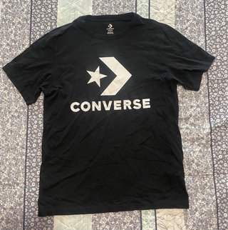 Camiseta Converse Negra Talla S