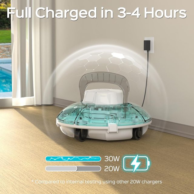 ROBOT PISCINA WINNY 60m² LIMPIAFONDOS