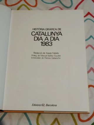 Història gràfica de Catalunya dia a dia 1983