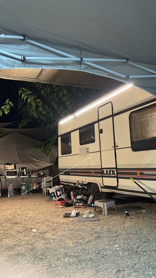 Vendo caravana bustner lux  2 ambientes reformada