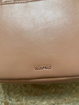 Bolso Parfois Rosa Piel Trenzada