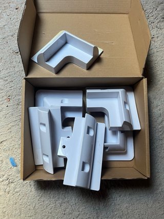 Kit de soportes para placas solares camper