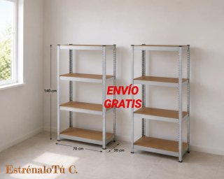 2 Scaffalature Metalliche