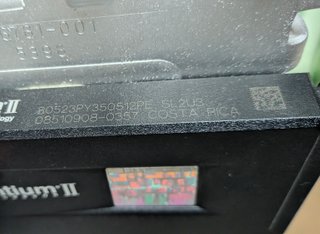 Intel Pentium II 350MHz Procesador