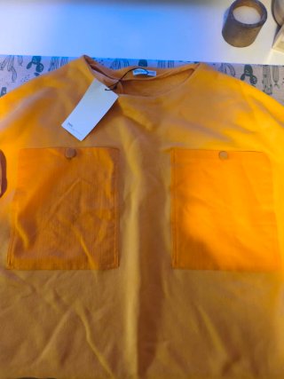Sudadera Zara oversize mangas globo
