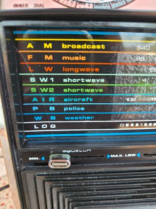 Radio Transistor CADOX Multibanda banda aerea