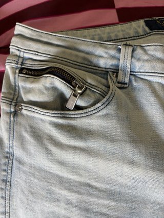 Pantalón vaquero Kaos flare azul claro