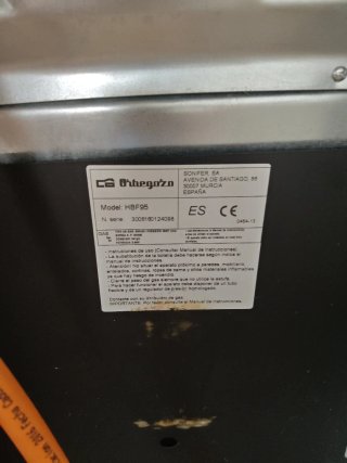 Estufa de gas butano