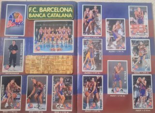 Álbum cromos Baloncesto completo ACB Liga 96-97