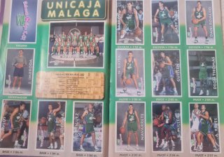 Álbum cromos Baloncesto completo ACB Liga 96-97