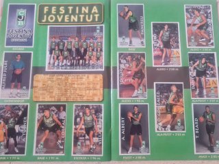 Álbum cromos Baloncesto completo ACB Liga 96-97