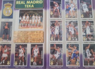 Álbum cromos Baloncesto completo ACB Liga 96-97