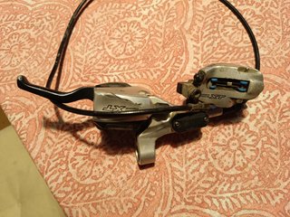 Bomba y pinza freno delantero Shimano XT