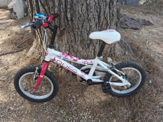 Bicicleta infantil 14 QUER fucsia