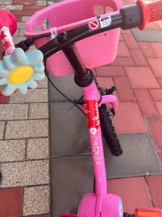 Bicicleta infantil rosa buen estado
