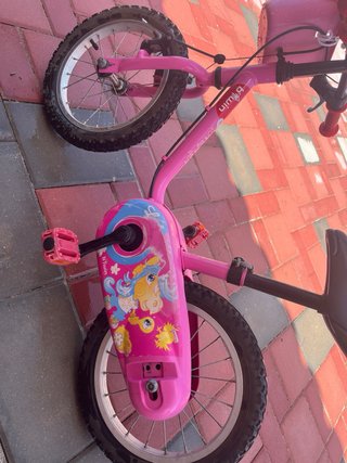 Bicicleta infantil rosa buen estado